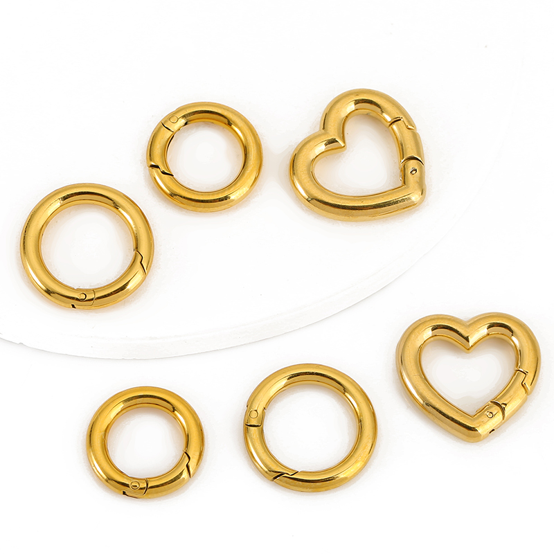 ตัวล็อกสแตนเลส 2 ชิ้น รูปหัวใจ - Circle Hook Set บทวิจารณ์และราคา