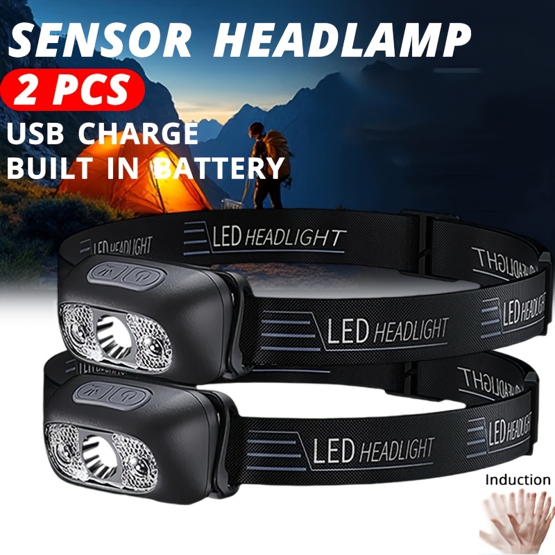 ไฟฉายคาดศีรษะแบบพกพา LED เซนเซ - Fishing Headlamp บทวิจารณ์และราคา
