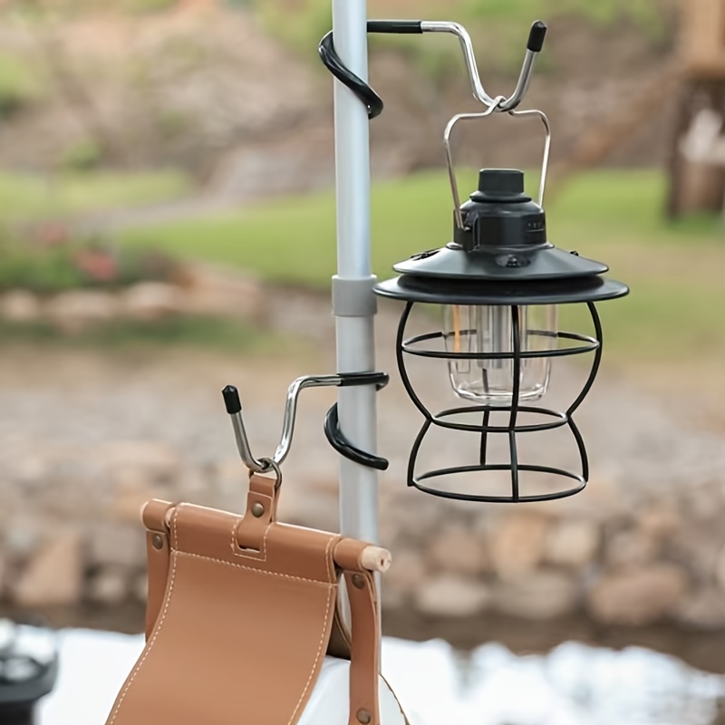 ตะขอแขวนโคมไฟสแตนเลสแบบพกพา สำ - Fishing Equipment Carp บทวิจารณ์และราคา