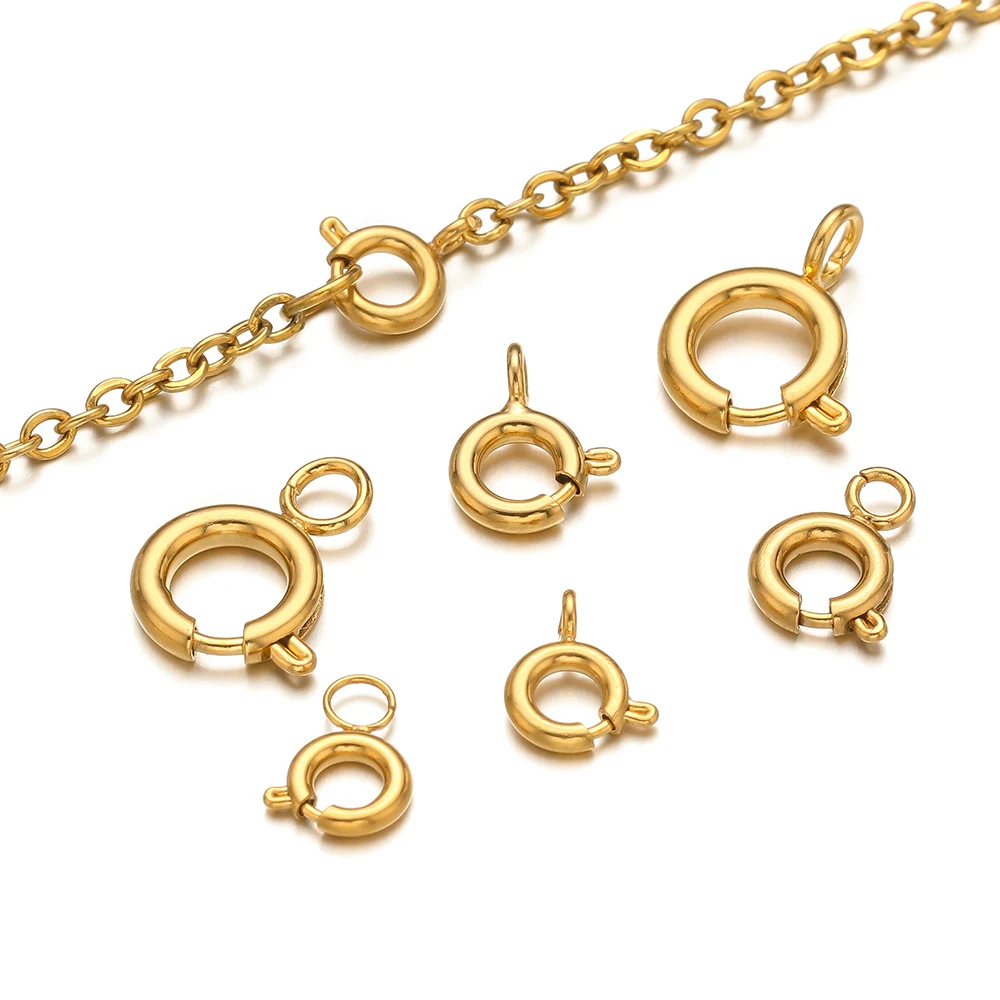 ตัวล็อกสปริงสแตนเลสทรงกลม 10 ช - Circle Hook Set บทวิจารณ์และราคา