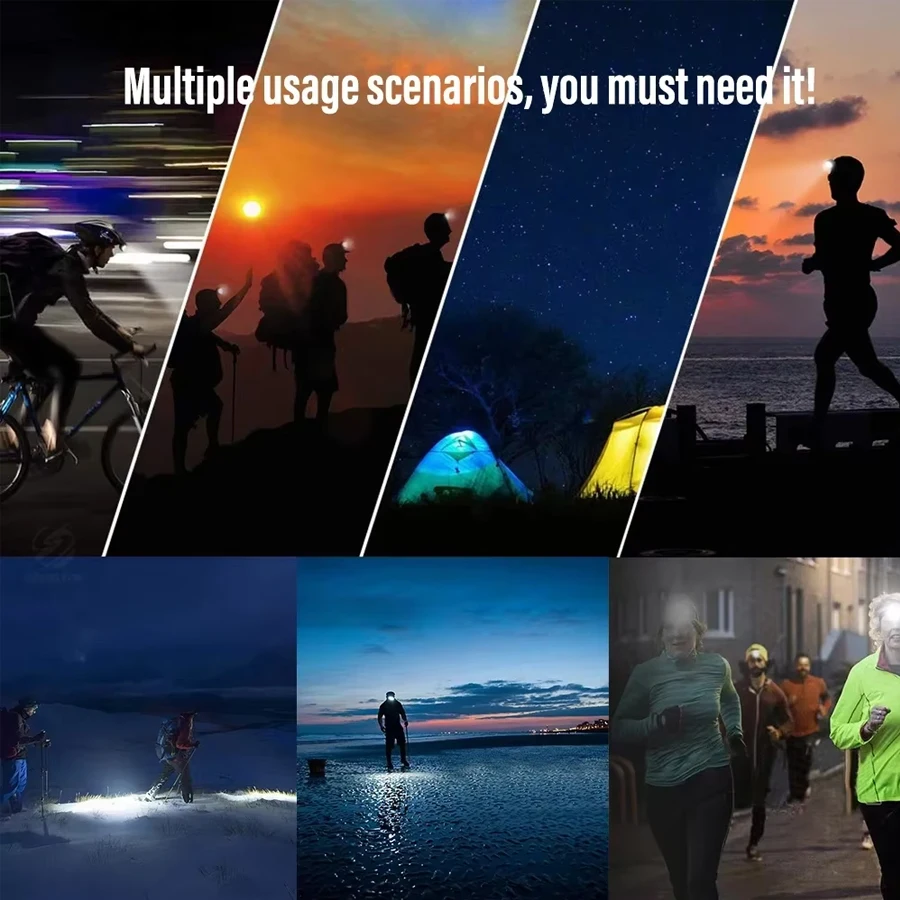 ไฟหน้าแบบพกพา LED ที่มีความสว่ - Fishing Headlamp บทวิจารณ์และราคา